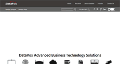Desktop Screenshot of datavox.net